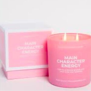 Main Character Energy Crystal Manifestation Candle